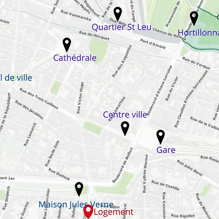 Proche Centre, 2 Couchages, Calme, Lumineux * Amiens